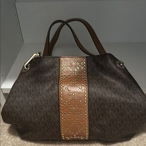 Brown Designer Tote Bag